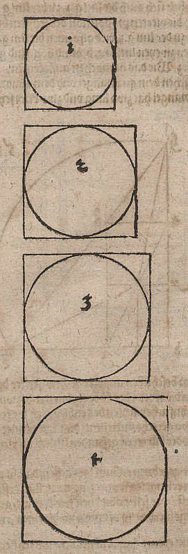 Proportional Enlargement of a Cannonball by Albrecht Dürer